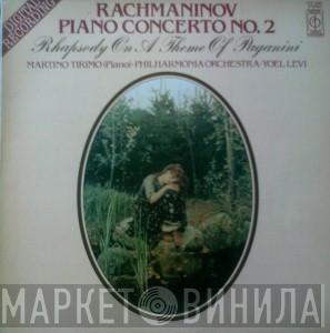 Sergei Vasilyevich Rachmaninoff, Martino Tirimo, Philharmonia Orchestra, Yoel Levi - Piano Concerto No. 2, Rhapsody On A Theme Of Paganini