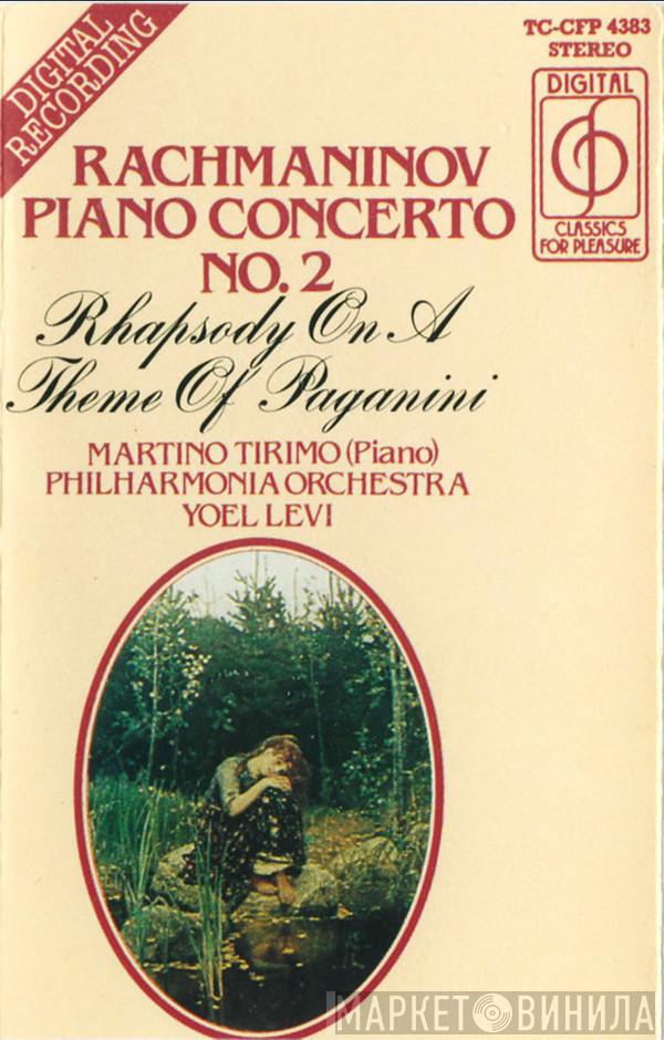 Sergei Vasilyevich Rachmaninoff, Martino Tirimo, Philharmonia Orchestra, Yoel Levi - Piano Concerto No. 2, Rhapsody On A Theme Of Paganini