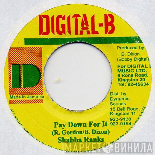  Shabba Ranks  - Pay Down For It