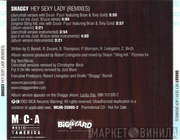  Shaggy  - Hey Sexy Lady (Remixes)