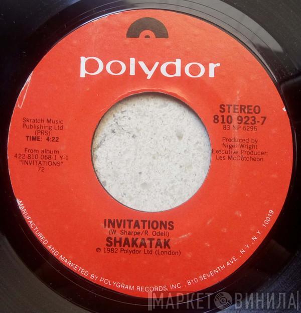  Shakatak  - Invitations / Lonely Afternoon