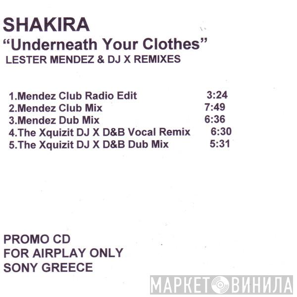  Shakira  - Underneath Your Clothes (Lester Mendez & DJ X Remixes)