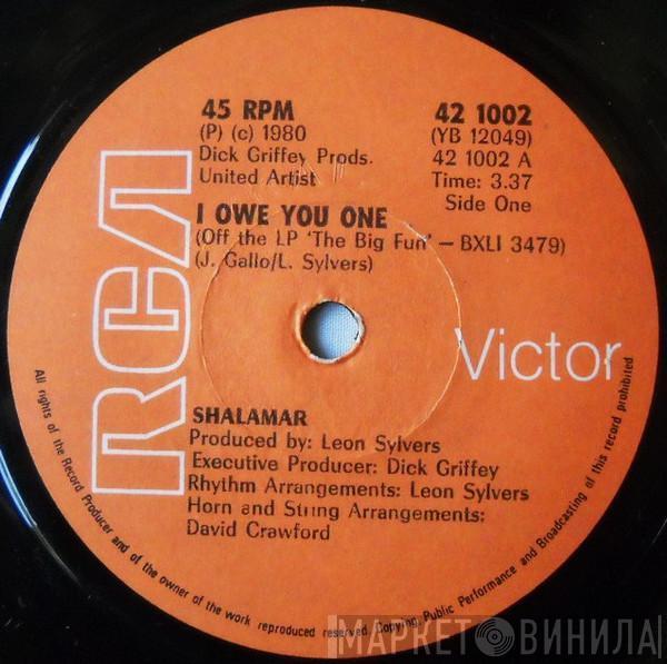  Shalamar  - I Owe You One