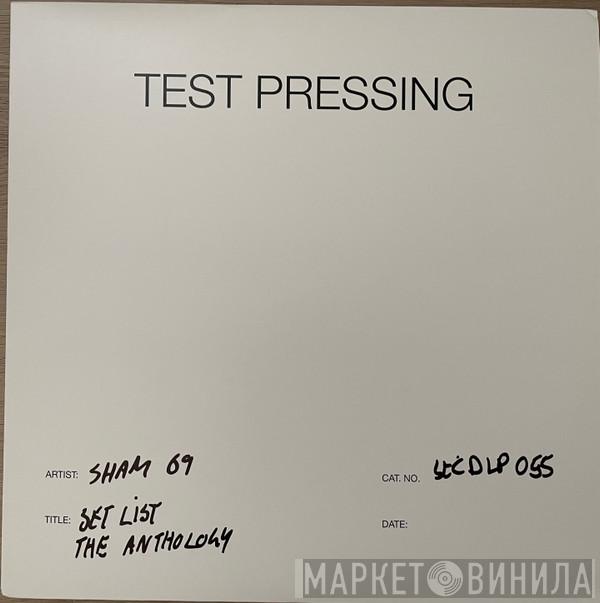  Sham 69  - Set List - The Anthology
