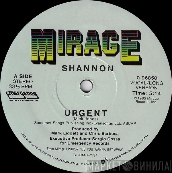  Shannon  - Urgent