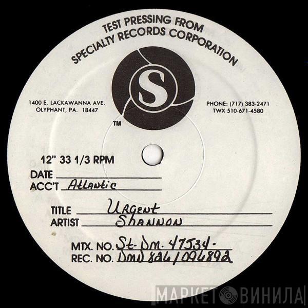  Shannon  - Urgent