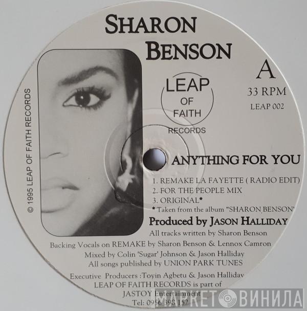 Sharon Benson - Anything For You