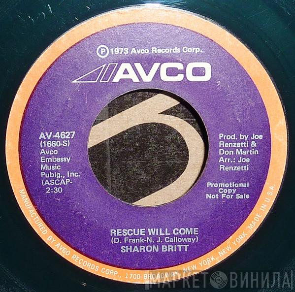 Sharon Britt - Rescue Will Come / Guess Who I Belong To