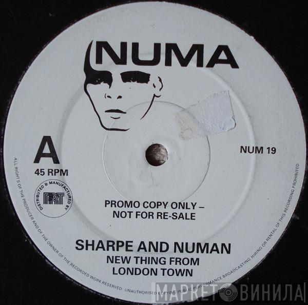 Sharpe & Numan, Gary Numan - New Thing From London Town