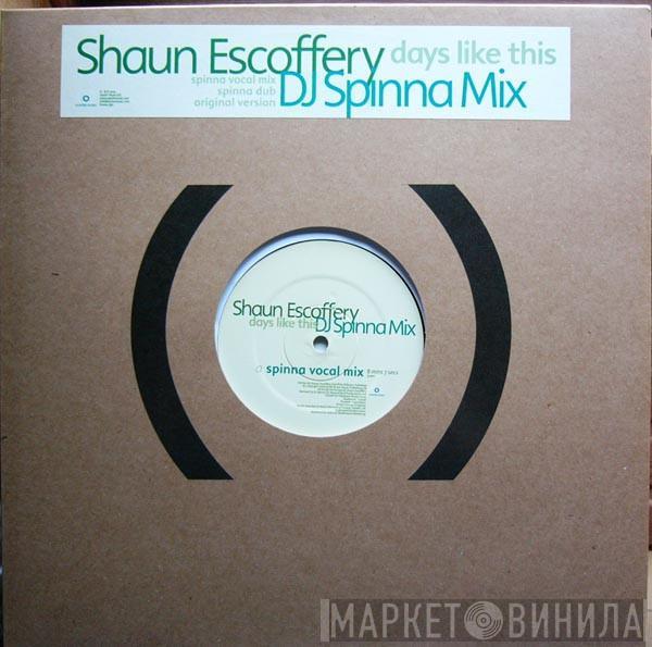  Shaun Escoffery  - Days Like This
