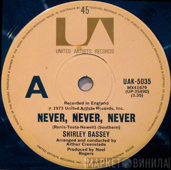  Shirley Bassey  - Never, Never, Never / Day By Day