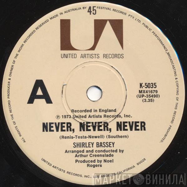  Shirley Bassey  - Never, Never, Never / Day By Day