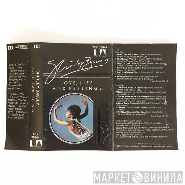  Shirley Bassey  - Love, Life And Feelings