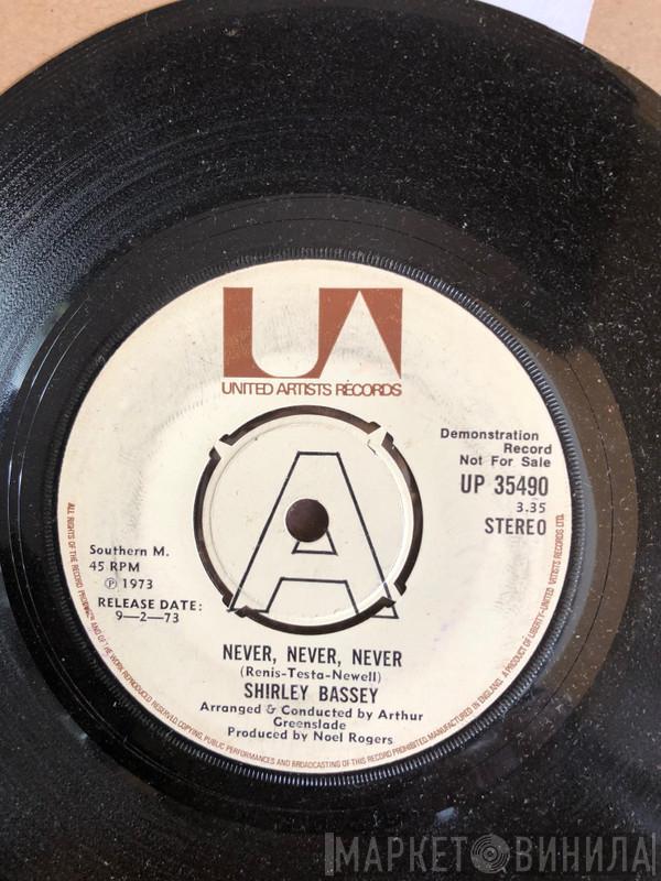 Shirley Bassey - Never, Never, Never