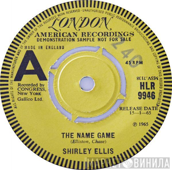  Shirley Ellis  - The Name Game