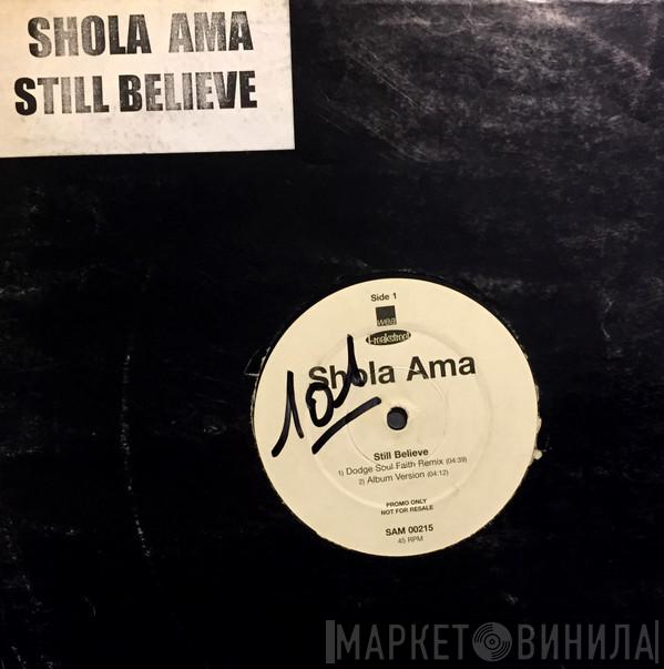  Shola Ama  - Still Believe