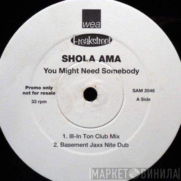 Shola Ama - You Might Need Somebody
