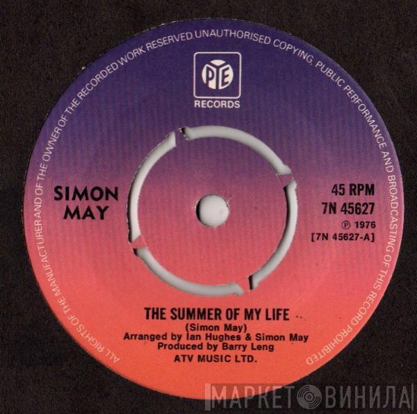 Simon May - The Summer Of My Life