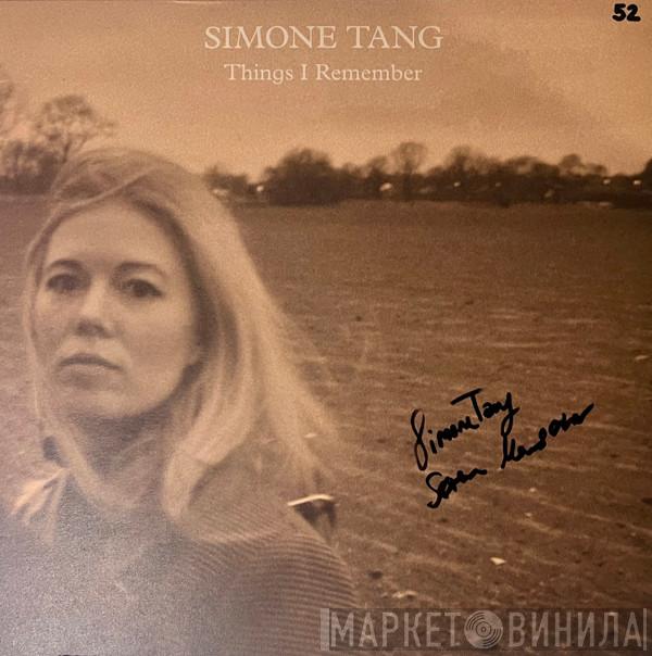 Simone Tang - Things I Remember
