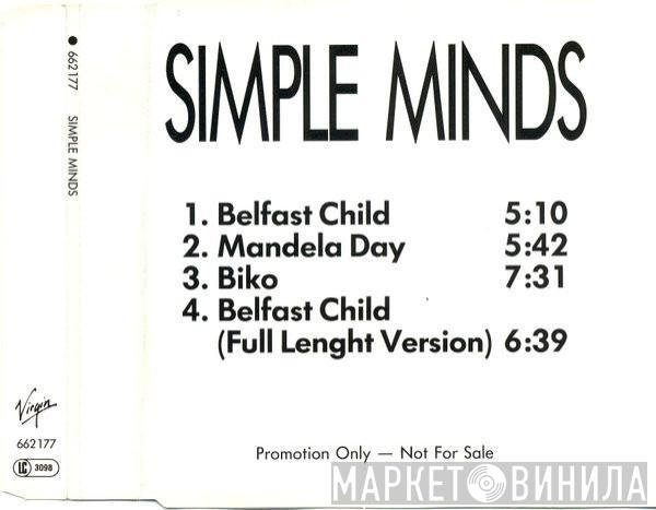  Simple Minds  - Ballad Of The Streets
