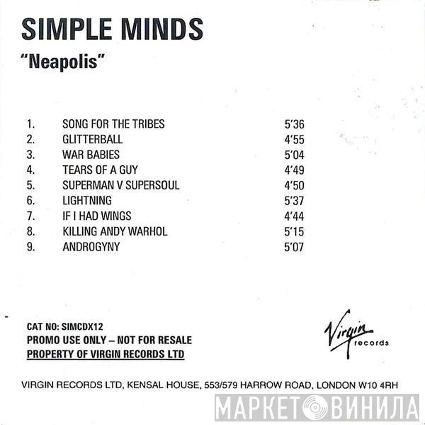  Simple Minds  - Néapolis