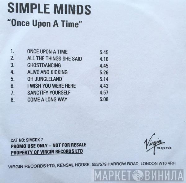  Simple Minds  - Once Upon A Time