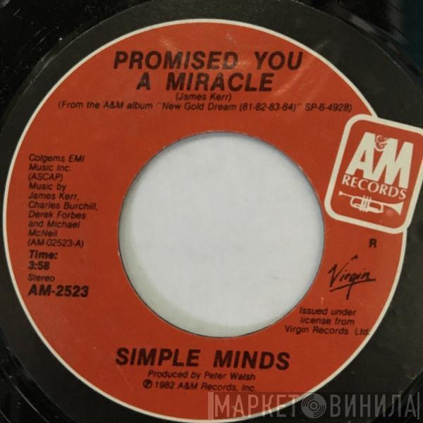  Simple Minds  - Promised You A Miracle