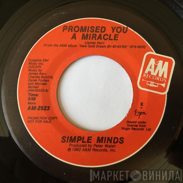  Simple Minds  - Promised You A Miracle