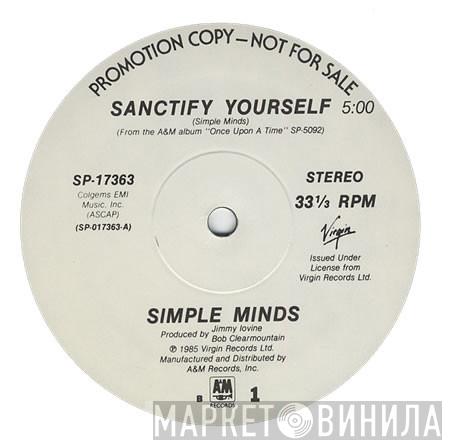  Simple Minds  - Sanctify Yourself