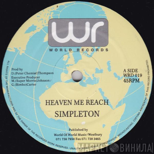 Simpleton - Heaven Me Reach