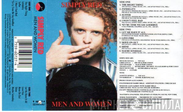 Simply Red - Men And Women