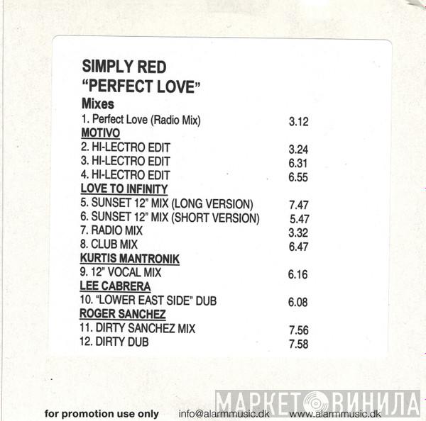  Simply Red  - Perfect Love (Mixes)