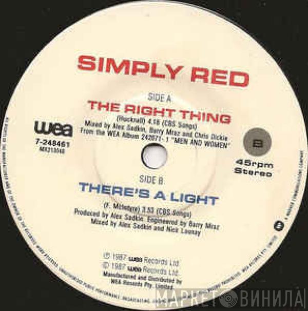  Simply Red  - The Right Thing