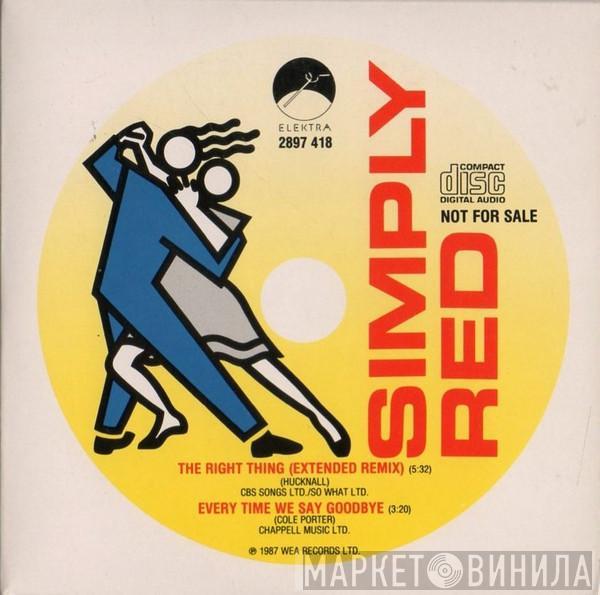  Simply Red  - The Right Thing