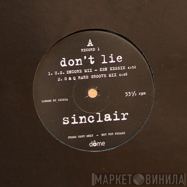 Sinclair - Don't Lie