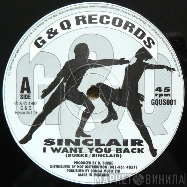 Sinclair - I Want You Back