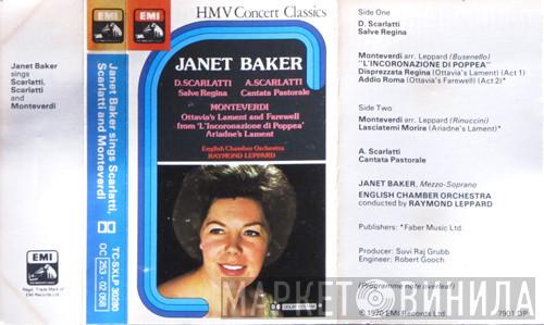 Sings Janet Baker , Domenico Scarlatti And Alessandro Scarlatti With The Claudio Monteverdi  English Chamber Orchestra  - Janet Baker