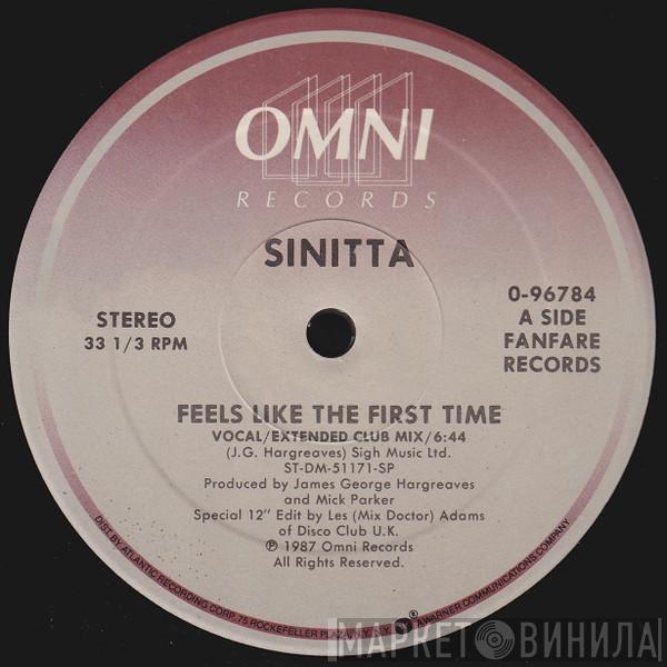  Sinitta  - Feels Like The First Time