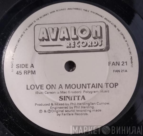  Sinitta  - Love On A Mountain Top