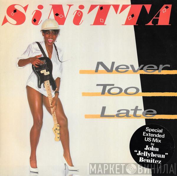 Sinitta - Never Too Late