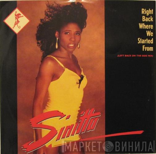  Sinitta  - Right Back Where We Started From (Left Back On The Side Mix)