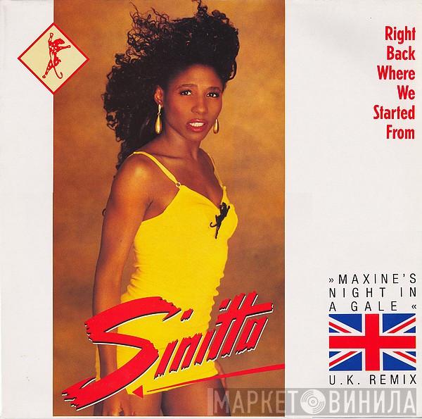 Sinitta - Right Back Where We Started From (Maxine's Night In A Gale - U.K. Remix)