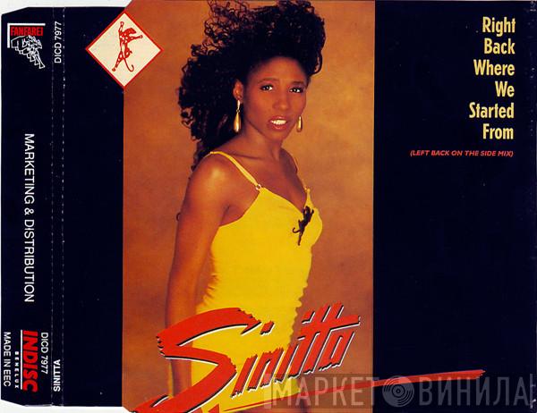  Sinitta  - Right Back Where We Started From