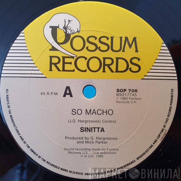  Sinitta  - So Macho