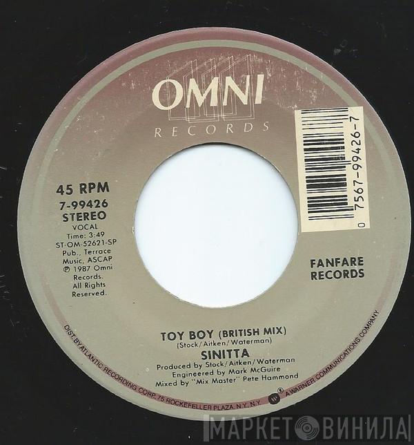  Sinitta  - Toy Boy