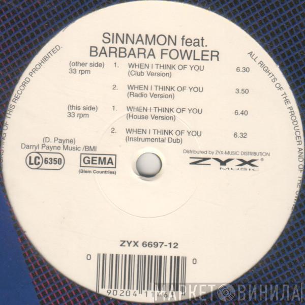 Sinnamon, Barbara Fowler - When I Think Of You