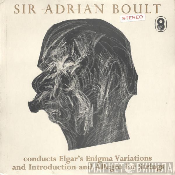 Sir Adrian Boult, Sir Edward Elgar - Sir Adrian Boult Conducts Elgar's Enigma Variations And Introduction And Allegro For Strings