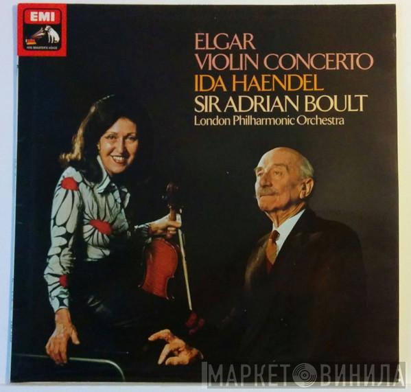 Sir Edward Elgar, Ida Haendel, Sir Adrian Boult - Violin Concerto