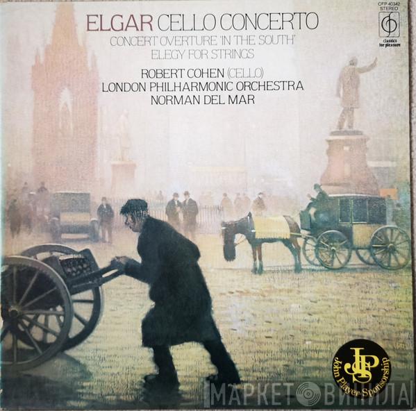 , Sir Edward Elgar , Robert Cohen , The London Philharmonic Orchestra  Norman Del Mar  - Cello Concerto, Concert Overture "In The South," Elegy For Strings