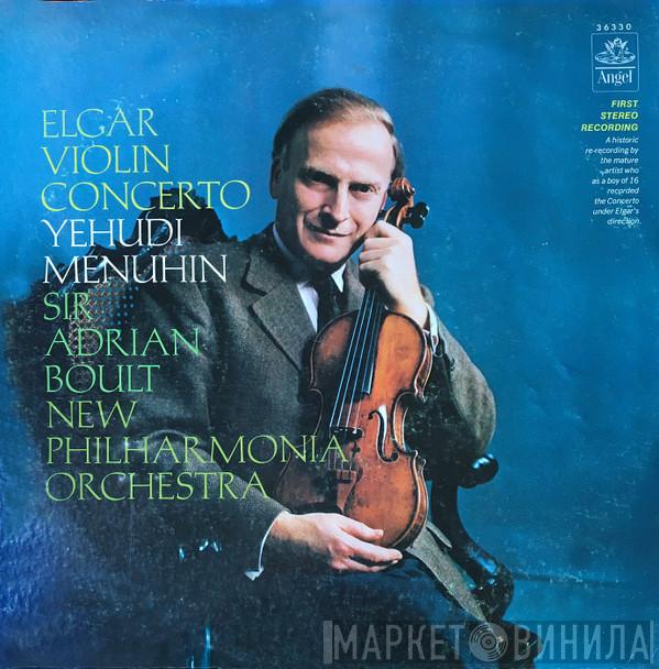 , Sir Edward Elgar , Sir Adrian Boult , Yehudi Menuhin  New Philharmonia Orchestra  - Violin Concerto In B Minor, Op. 61